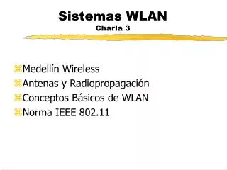 sistemas wlan charla 3