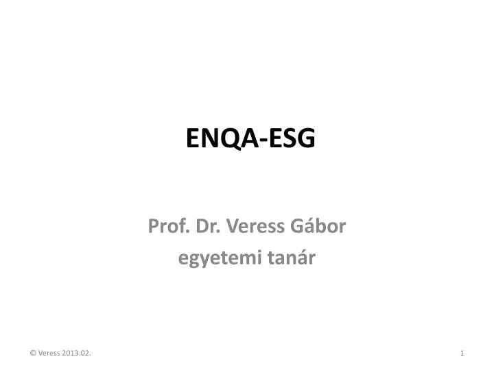 enqa esg