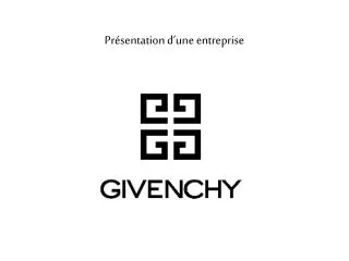 pr sentation d une entreprise