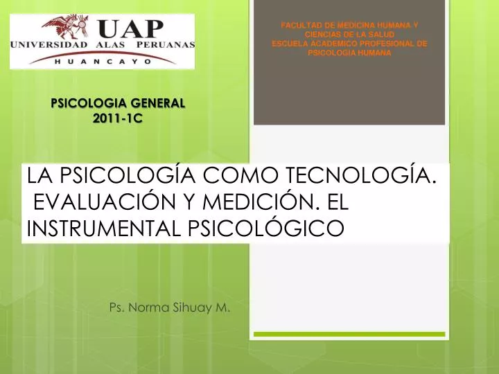 la psicolog a como tecnolog a evaluaci n y medici n el instrumental psicol gico