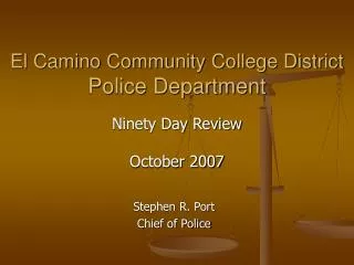 El Camino Community College District Police Department