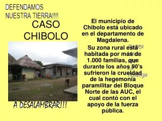 caso chibolo