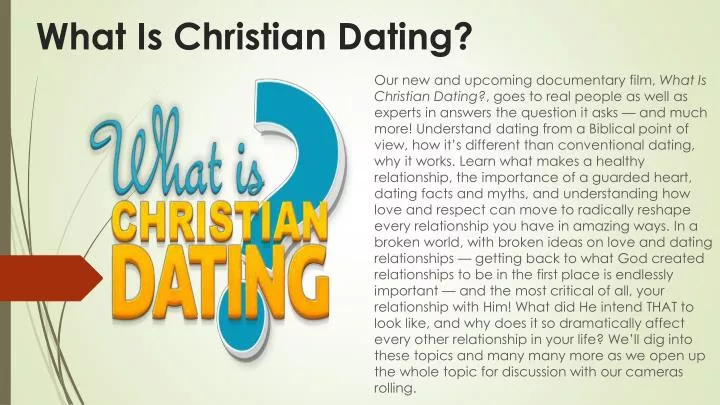 what is christian dating