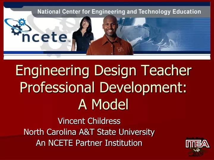engineering design teacher professional development a model
