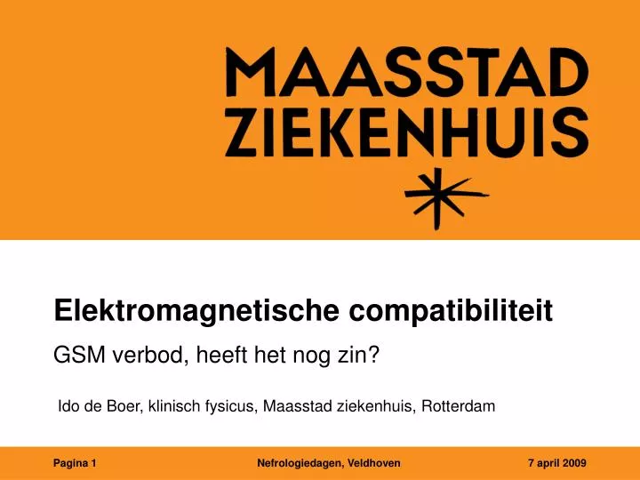 elektromagnetische compatibiliteit