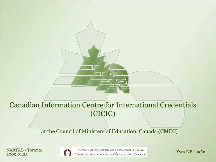 canadian information centre for international credentials cicic