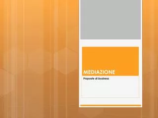 mediazione