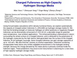 Charged Fullerenes as High-Capacity Hydrogen Storage Media