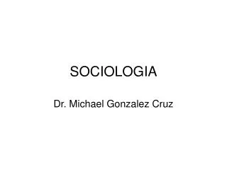 sociologia