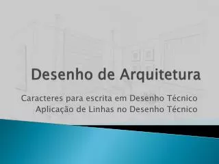desenho de arquitetura