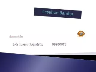 Lesehan Bambu