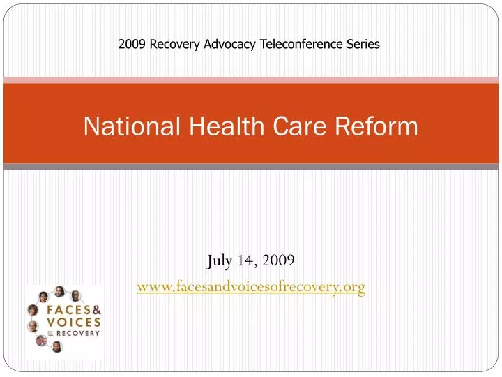 national health care reform