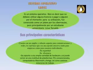 sistema operativo linux