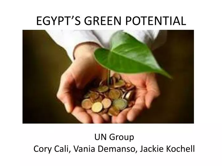 egypt s green potential