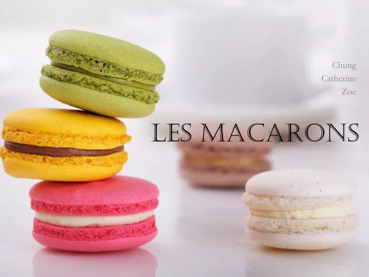 les macarons