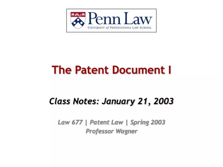 the patent document i