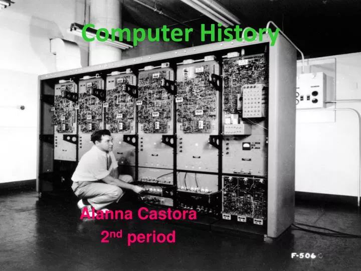 computer history