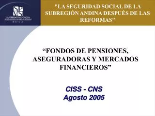 ciss cns agosto 2005