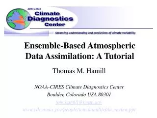 Ensemble-Based Atmospheric Data Assimilation: A Tutorial