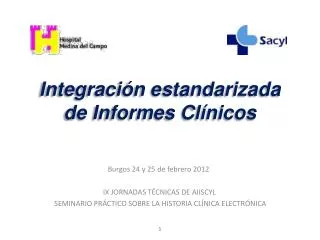 integraci n estandarizada de informes cl nicos