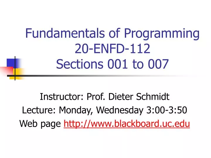 fundamentals of programming 20 enfd 112 sections 001 to 007