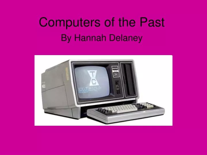 computers of the past