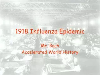 1918 Influenza Epidemic