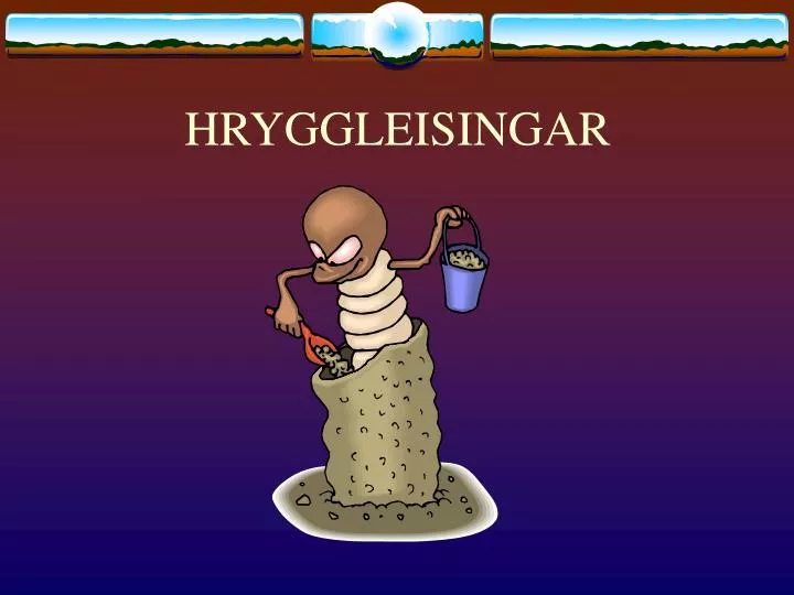 hryggleisingar