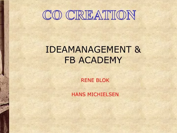 ideamanagement fb academy