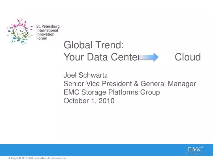 global trend your data center cloud