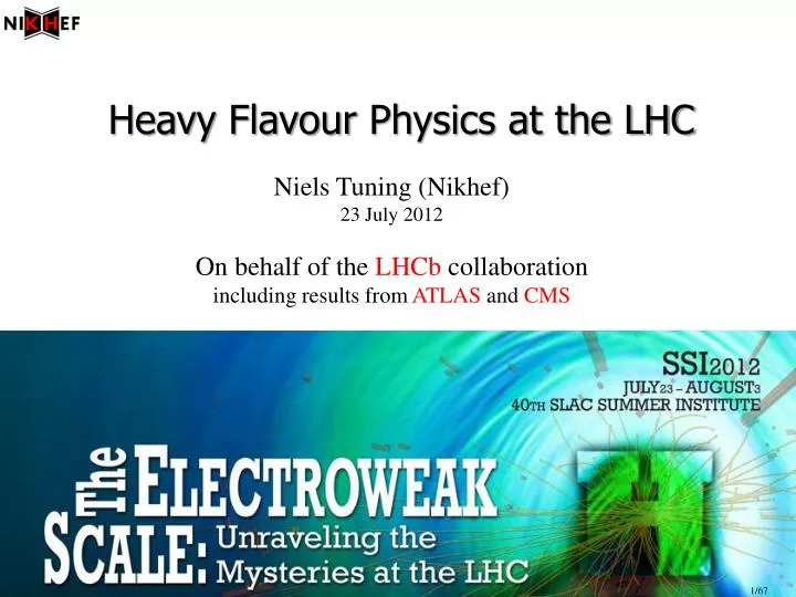 heavy flavour physics at the lhc