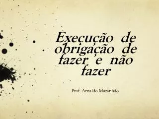 execu o de obriga o de fazer e n o fazer