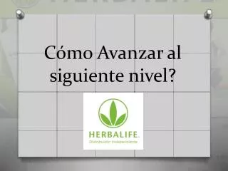 c mo avanzar al siguiente nivel