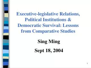 Sing Ming Sept 18, 2004