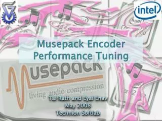 Musepack Encoder Performance Tuning