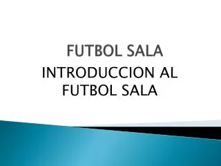 futbol sala