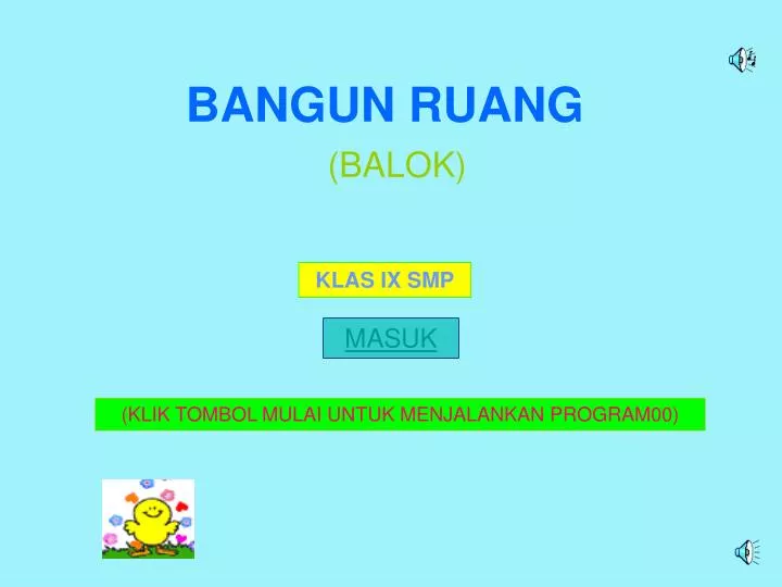 PPT - BANGUN RUANG PowerPoint Presentation, Free Download - ID:3666162