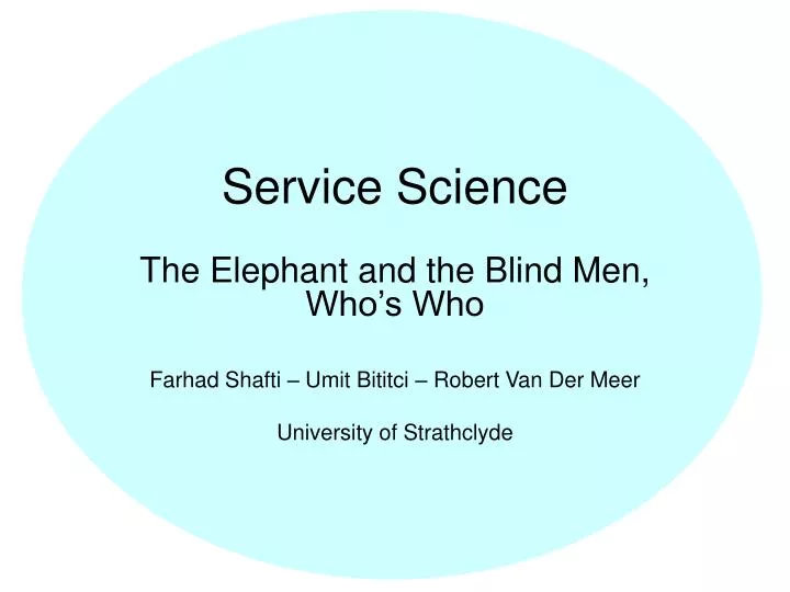 service science
