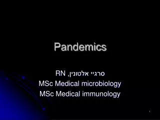 pandemics