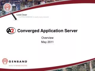 Converged Application Server