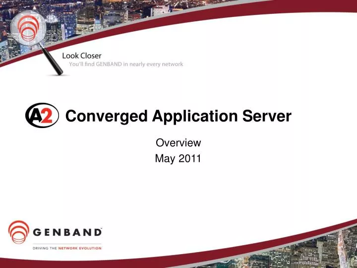 converged application server
