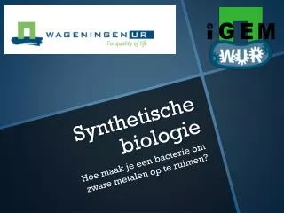 synthetische biologie
