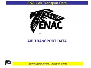 ENAC Air Transport Data