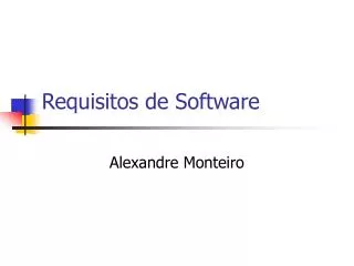 requisitos de software
