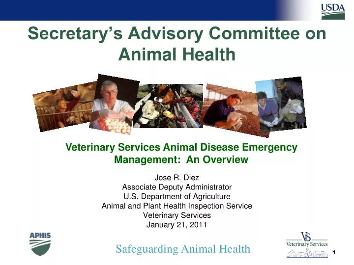 secretary s advisory committee on animal health