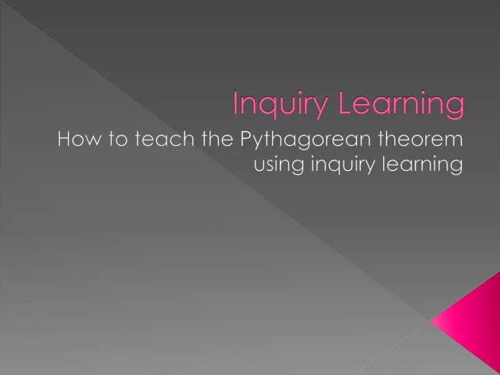 inquiry learning
