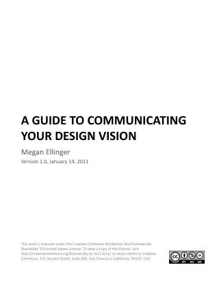 A Guide To Communicating Your Design Vision