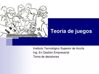 PPT - TEOR A DE JUEGOS PowerPoint Presentation, Free Download - ID:1084769