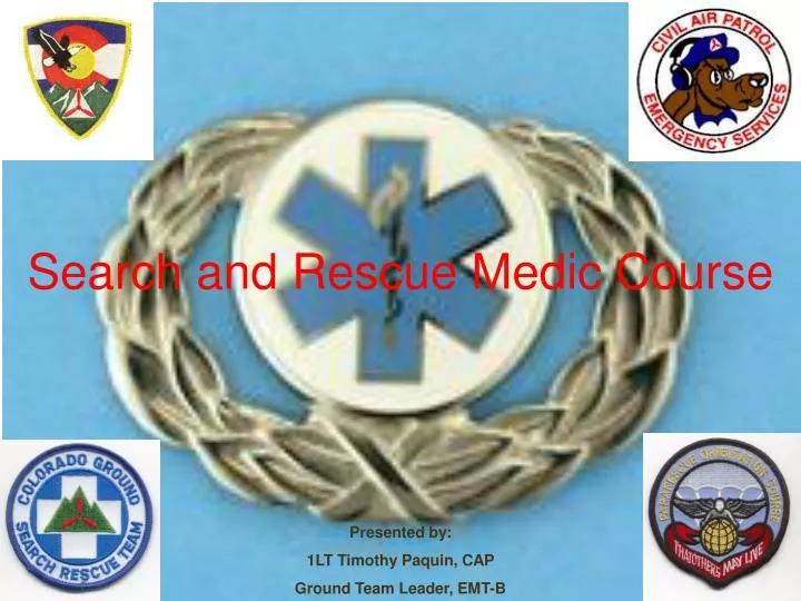search and rescue medic course