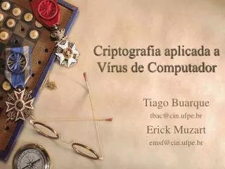 criptografia aplicada a v rus de computador